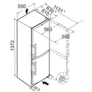 Liebherr CUe 2331-26 - Koel-vriescombinatie - Wit