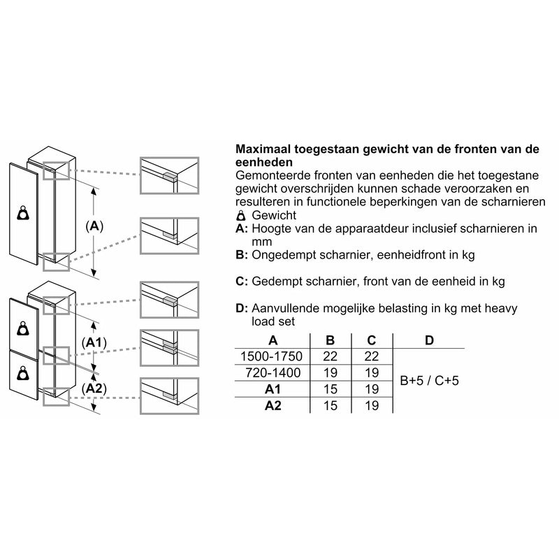 Siemens KI32LVFE0 - IQ300 - Inbouw - Koelkast - 102 cm