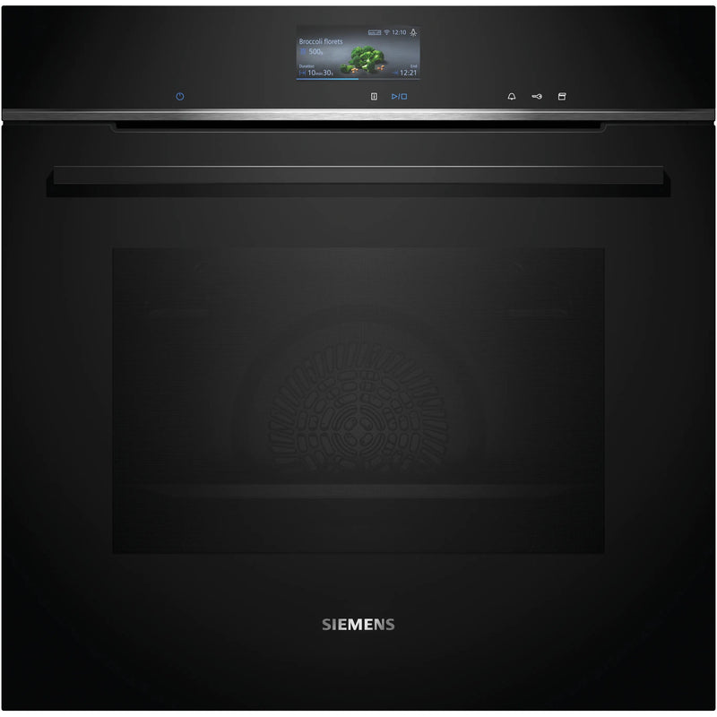 Siemens HR776G3B1 - iQ700 - Multifunctionele oven met Added Steam - 60x60 cm - Zwart