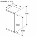 Siemens KI41R2FE0 - IQ300 - Inbouw - Koelkast - 122 cm