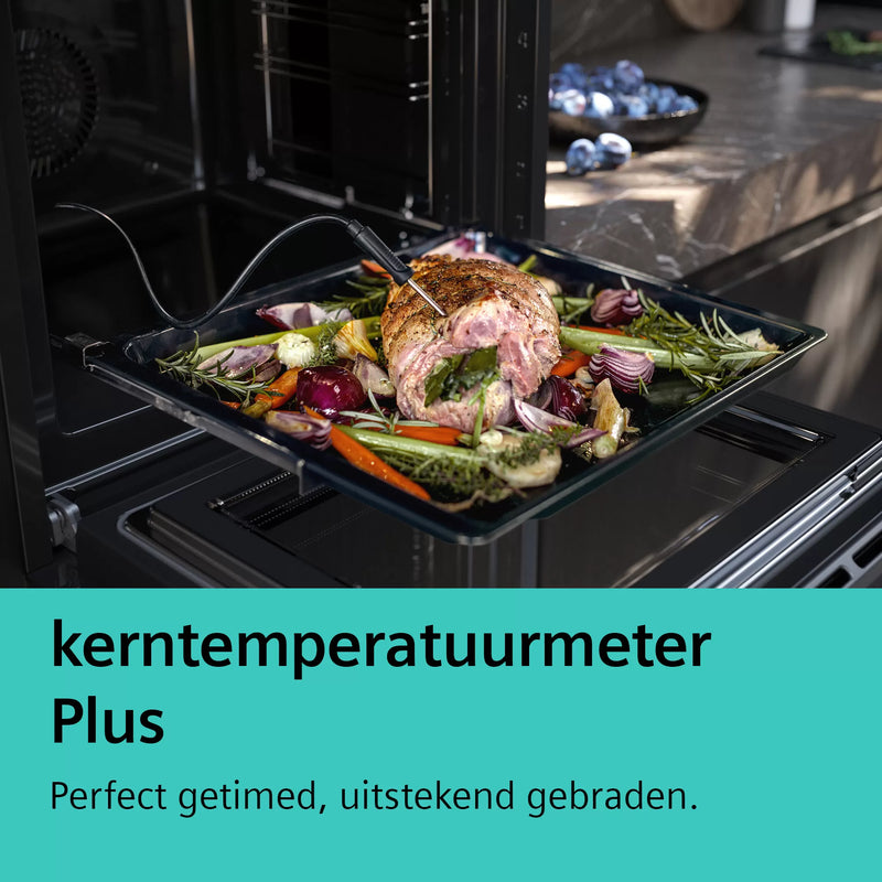Siemens HR776G3B1 - iQ700 - Multifunctionele oven met Added Steam - 60x60 cm - Zwart