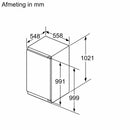 Siemens KI31RADD1 - IQ500 - Inbouw - Koelkast - 102 cm