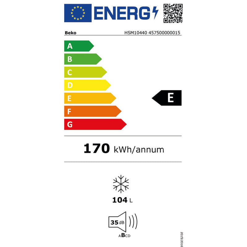 Beko HSM10440 - Vriezer - Wit