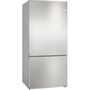 Bosch KGN86VIEA - Serie 4 - Koel-vriescombinatie - 186 x 86 cm - Geborsteld staal AntiFingerprint - Total No Frost