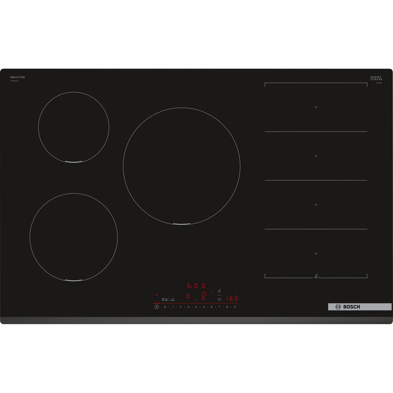 Bosch PXV831HC1E - Serie 6 - Inductiekookplaat - 80 cm - Opbouw zonder kader