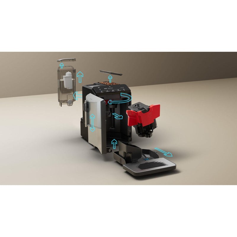 Siemens TF303E01 - EQ300 - Espresso volautomaat - zilver - Waterreservoir
