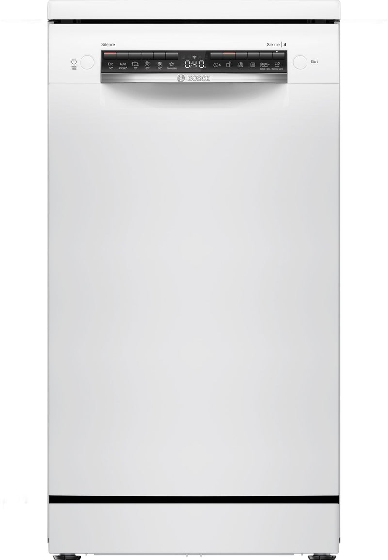 Bosch SPS4EMW61E - Serie 4 - Vrijstaande vaatwasser - 45 cm - wit