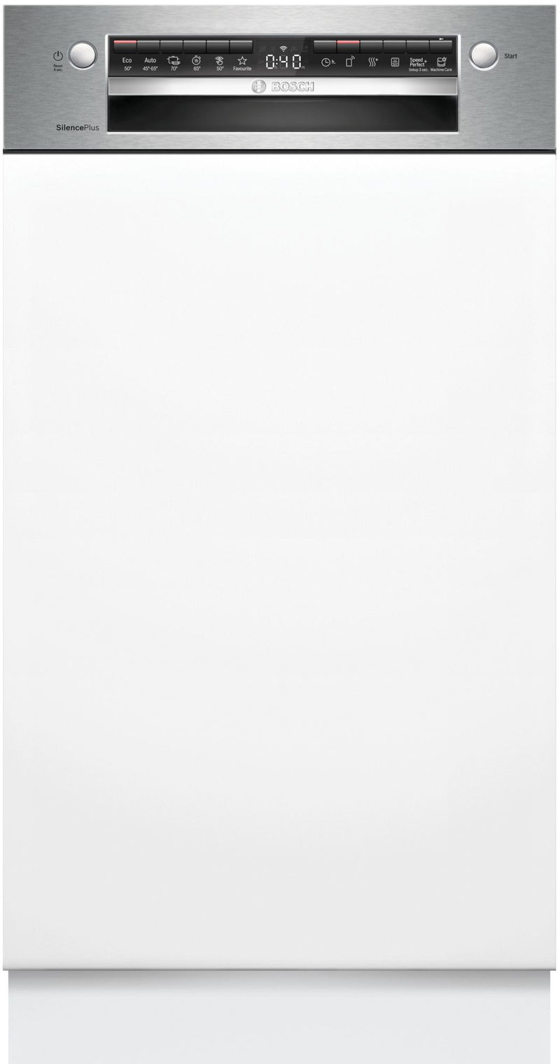 Bosch SPI4HMS49E - Serie 4 - Integreerbare vaatwasser - 45 cm - Geborsteld staal