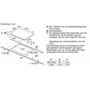 Siemens EX875LYV1E - iQ700 - Inductiekookplaat - 80 cm - Zwart - Opbouw met kader