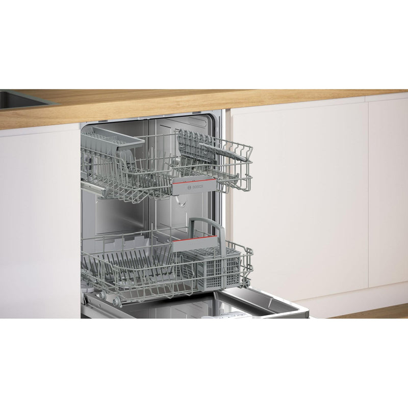 Bosch SMI4HTS00E - Serie 4 - Integreerbare vaatwasser - 60 cm - Geborsteld staal