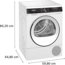 Siemens WQ35G2DMFG - iQ500 - Droogkast met warmtepomp - 8 kg