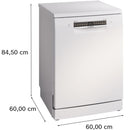 Bosch SMS4EMW01E - Serie 4 - Vrijstaande vaatwasser - 60 cm - wit