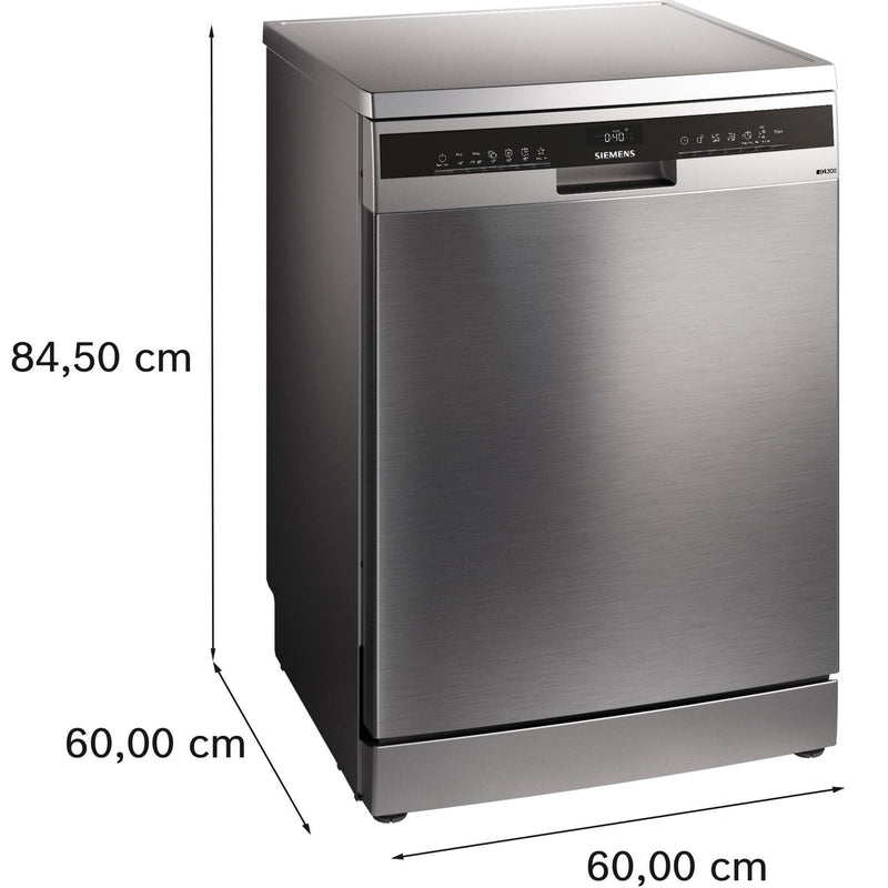 Siemens SN23HI02KE - iQ300 - Vrijstaande vaatwasser - 60 cm - Geborsteld staal AntiFingerprint