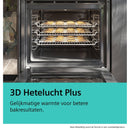 Siemens HR572GBS3 - iQ300 - Multifunctionele oven met toegevoegde stoom - 60 x 60 cm - Inox