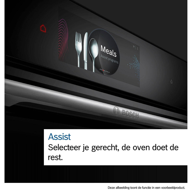 Bosch HSG7584B1 - Serie 8 - Combi stoomoven - 60 x 60 cm - Zwart