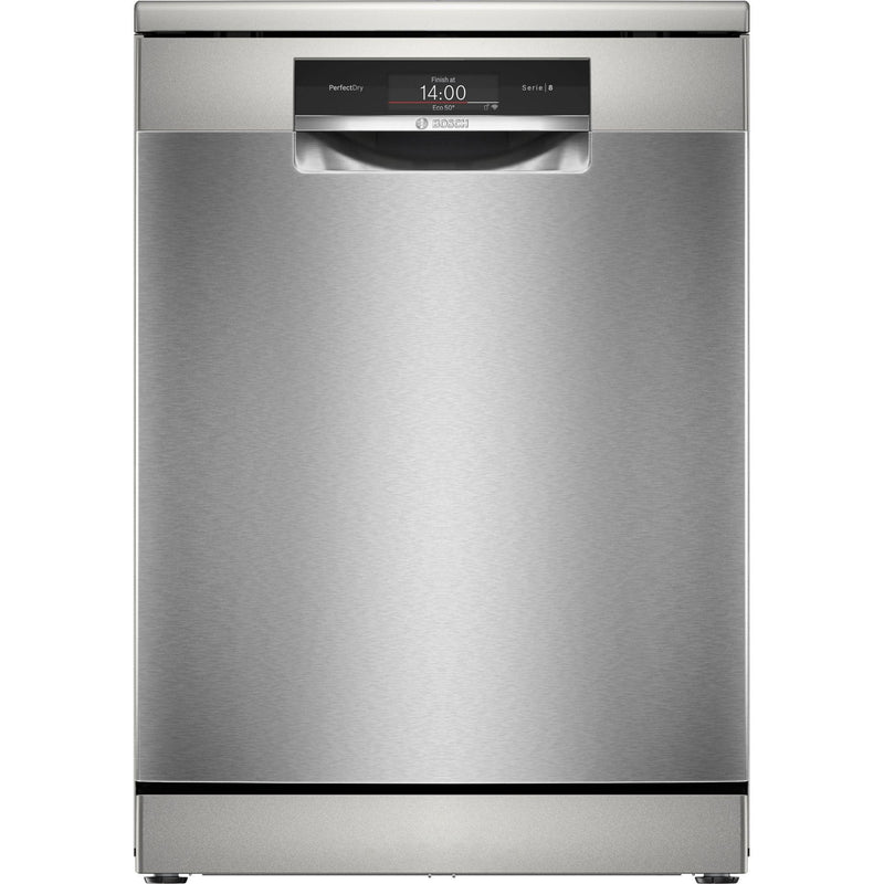 Bosch SMS8TCI04E - Serie 8 - Vrijstaande vaatwasser - 60 cm - Geborsteld staal - Energielabel A - Home Connect