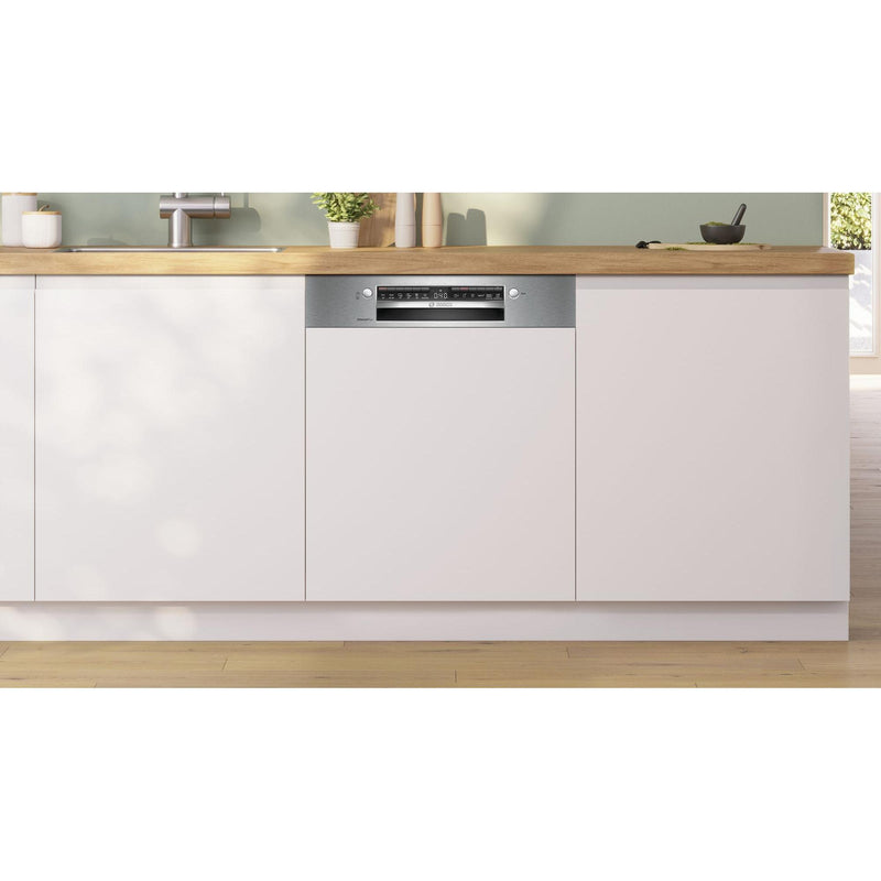 Bosch SMI4ECS32E - Serie 4 - Integreerbare vaatwasser - 60 cm - Geborsteld staal