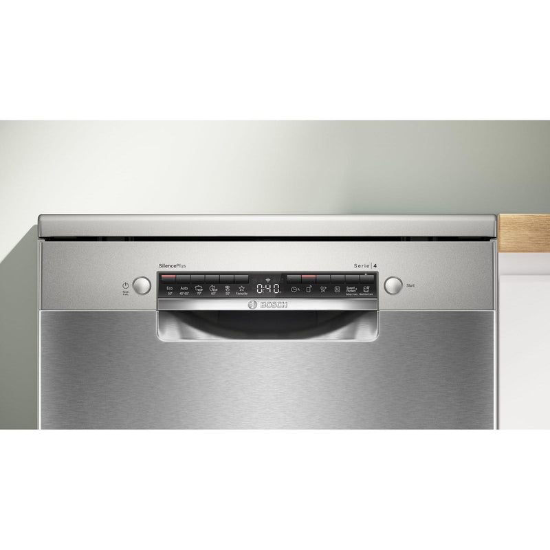 Bosch SMS4ECI28E - Serie 4 - Vrijstaande vaatwasser - 60 cm - Geborsteld staal AntiFingerprint