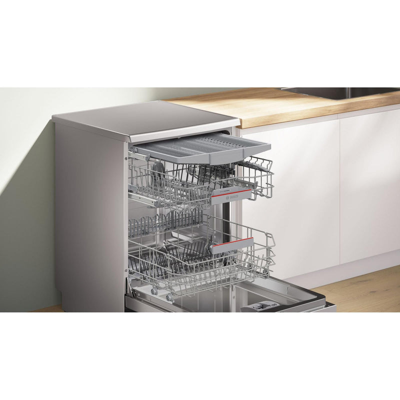 Bosch SMS4ECI28E - Serie 4 - Vrijstaande vaatwasser - 60 cm - Geborsteld staal AntiFingerprint