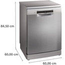 Bosch SMS4ECI28E - Serie 4 - Vrijstaande vaatwasser - 60 cm - Geborsteld staal AntiFingerprint