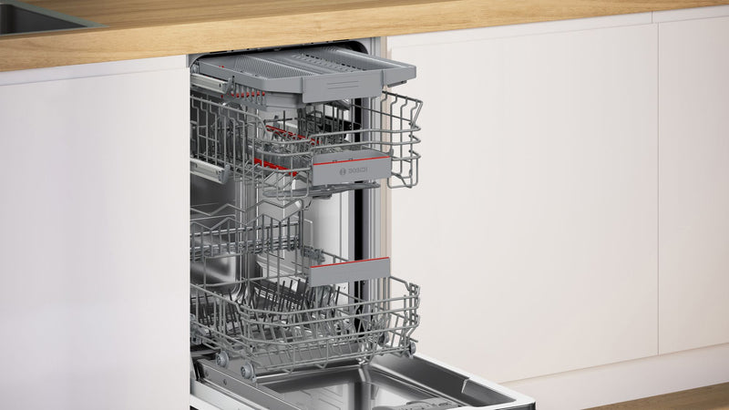 Bosch SPI4HMS49E - Serie 4 - Integreerbare vaatwasser - 45 cm - Geborsteld staal