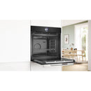 Bosch HRG7361B1 - Serie 8 - Multifunctionele oven met toegevoegde stoom - 60 x 60 cm - Zwart