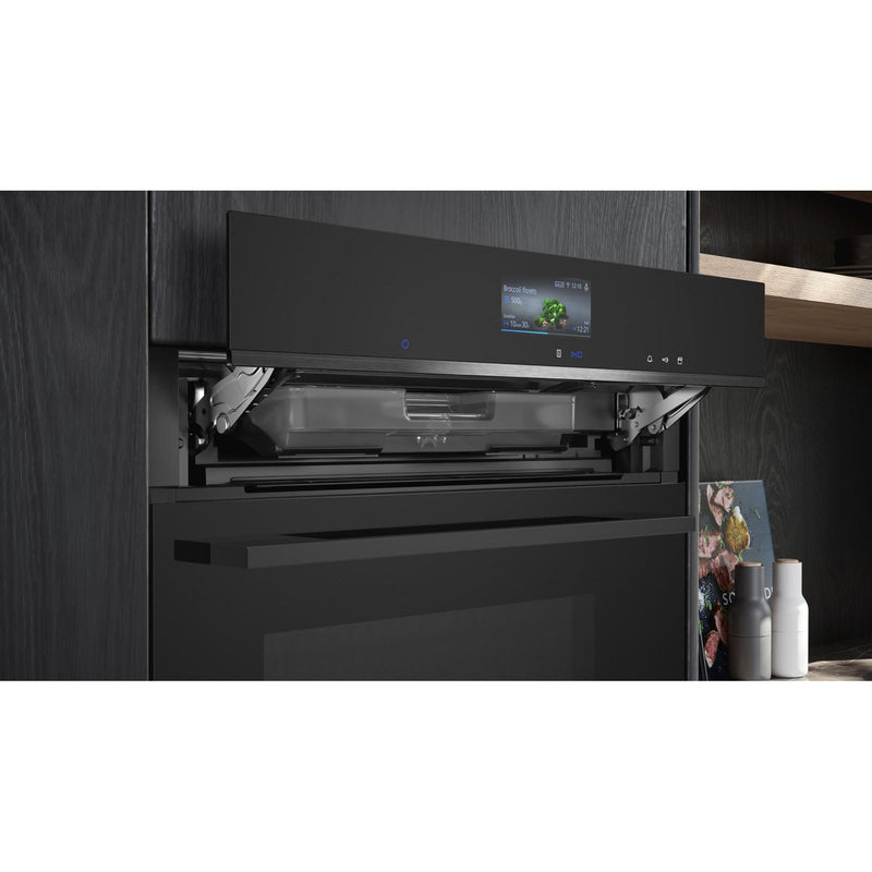 Siemens CS736G1B1 - Q700 - Compacte combi-stoomoven - 60 x 45 cm - Zwart