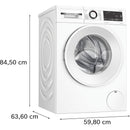 Bosch WGG246ZEFG - Serie 6 - Wasmachine - 9 kg - Wit