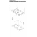 Bosch DBB63BC60 - Serie 2 - Geïntegreerde design afzuigkap - 60 cm - Matzwart