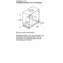 Bosch DBB95CC60 - Serie 4 - Geïntegreerde design dampkap - 90 cm - helder glas - Matzwart