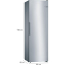 Bosch GSN36VLEP - Serie 4 - Diepvriezer - 186 x 60 cm - metal look