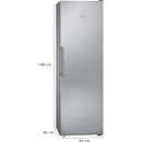 Siemens GS36NVIEP - iQ300 - Vriezer - 186 x 60 cm - Geborsteld staal antiFingerprint