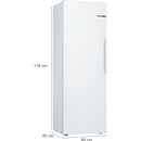 Bosch KSV33VWEP - Serie 4 - Koelkast - 176 x 60 cm - Wit