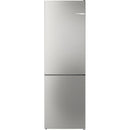 Bosch KGN362LAF - Serie 4 - koel-vriescombinatie - 186 x 60 cm - metal look - Total No Frost
