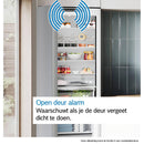 Bosch KGN39VXAU - Serie 4 - Koel-vriescombinatie - 203 x 60 cm - Zwart geborsteld staal anti-fingerprint - Total No Frost