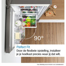 Bosch KGN39AIAU - Serie 6 - koel-vriescombinatie - 203 x 60 cm - Geborsteld staal AntiFingerprint - Total No Frost