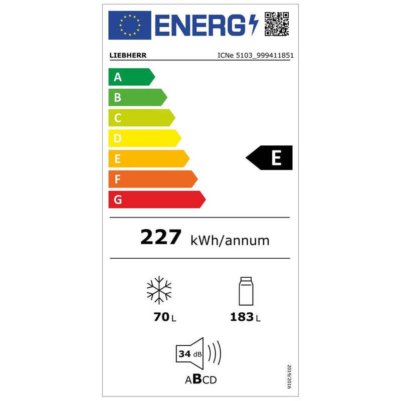 Liebherr ICNe 5103-20 - Inbouw - koel-vriescombinatie - 178 cm