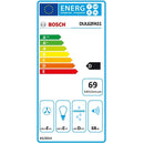 Bosch DUL62FA51 - Serie 2 - Onderbouw dampkap - 60 cm - Inox