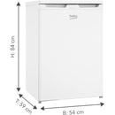 Beko FSE1175N - Tafelmodel vriezer - Wit