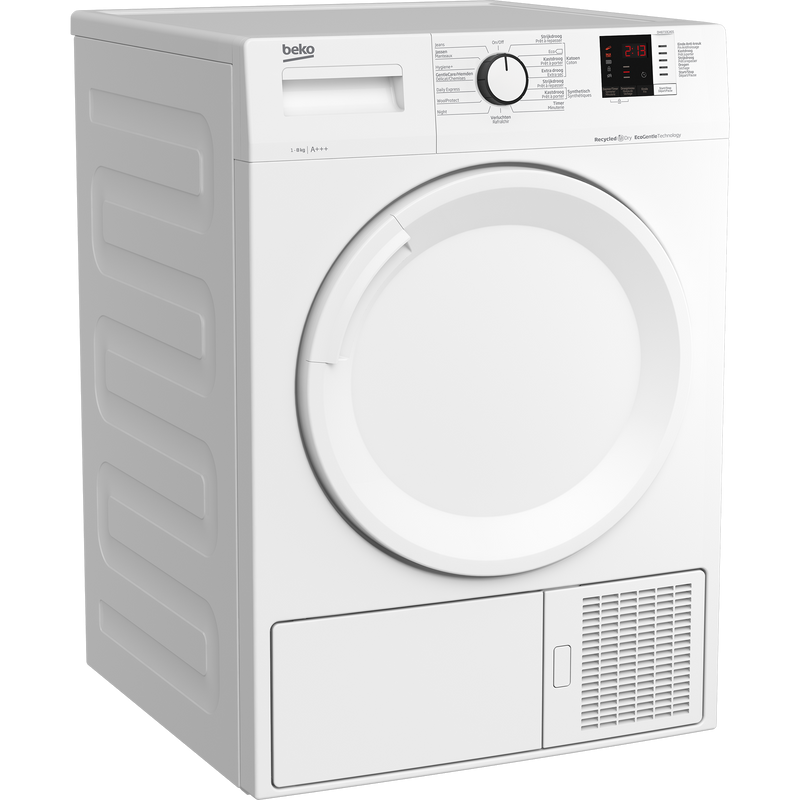 Beko DH8733GA01 - Warmtepompdroger - 8 Kg - Wit