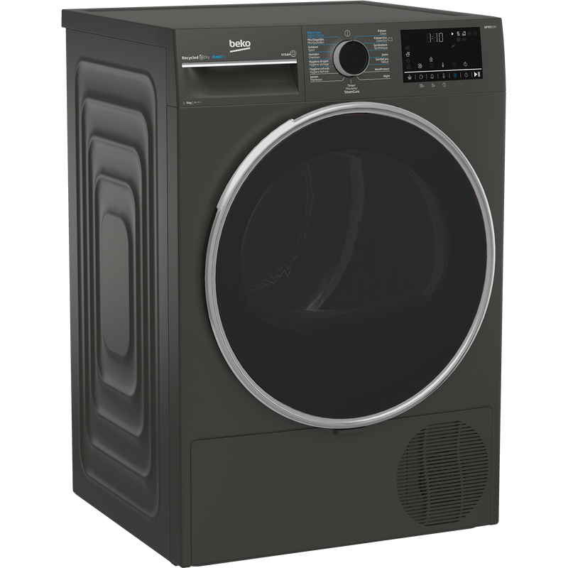 Beko B5T69247TM - Warmptepompdroger - 9 Kg - Antraciet