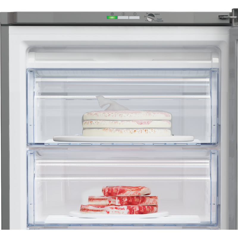 Beko RFSA240M41SN - Vriezer - Inox