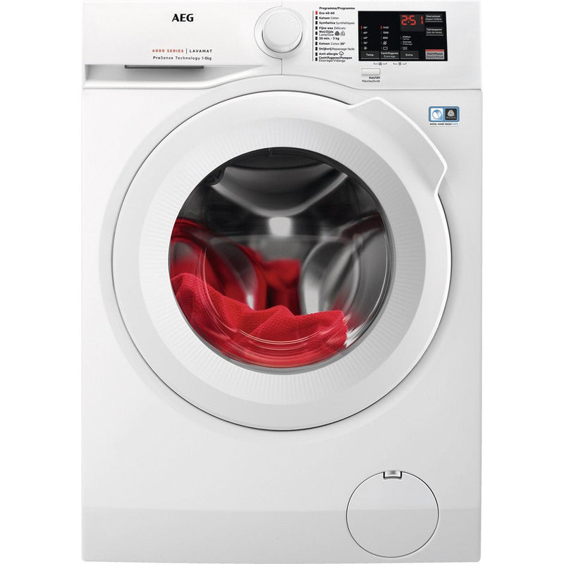 AEG LF62R840 Wasmachine vooraanzicht