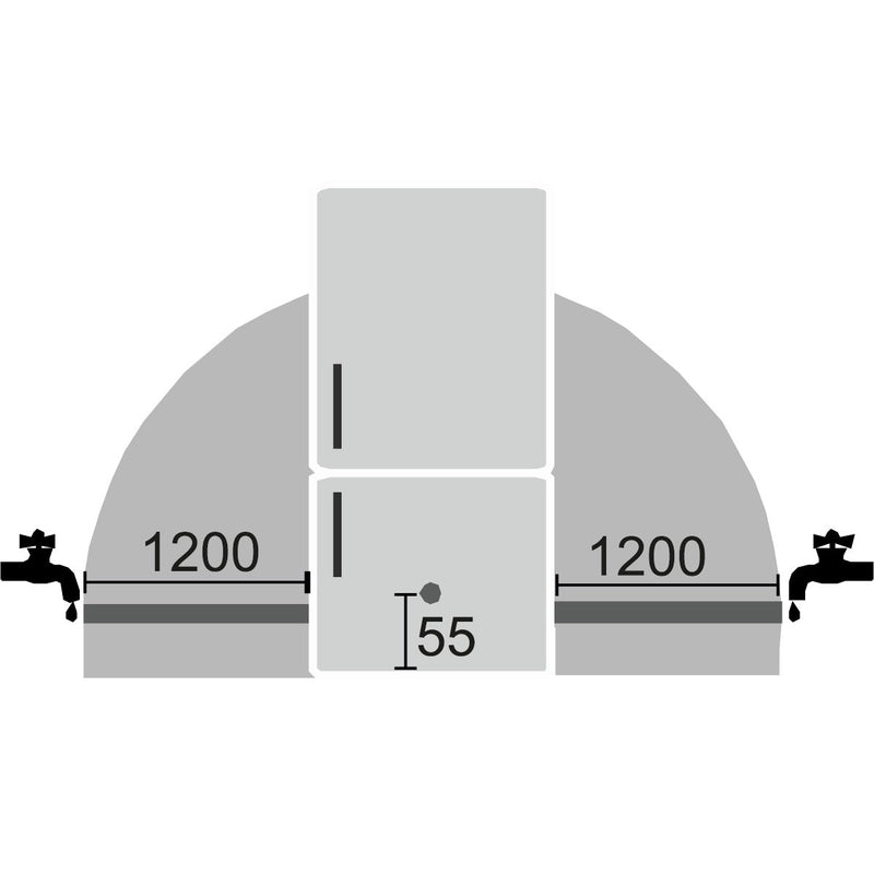 Liebherr ICBNdi 5183-20 - Inbouw - koel-vriescombinatie - 178 cm