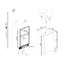 Beko B1904N - Inbouw - Koelkast - 86 cm