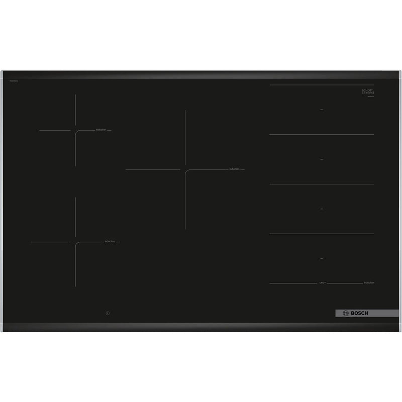 Bosch PXV875DV1E - Serie 8 - Inductiekookplaat - 80 cm - Opbouw met kader