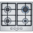 Bosch PGP6B5B90 - Serie 4 - Gaskookplaat - 60 cm - Inox