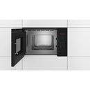 Bosch BFL523MB1F - Serie 4 - Inbouwmagnetron - 38x59 cm - 20 l - Zwart - Eenvoudig te reinigen met hydrolyse