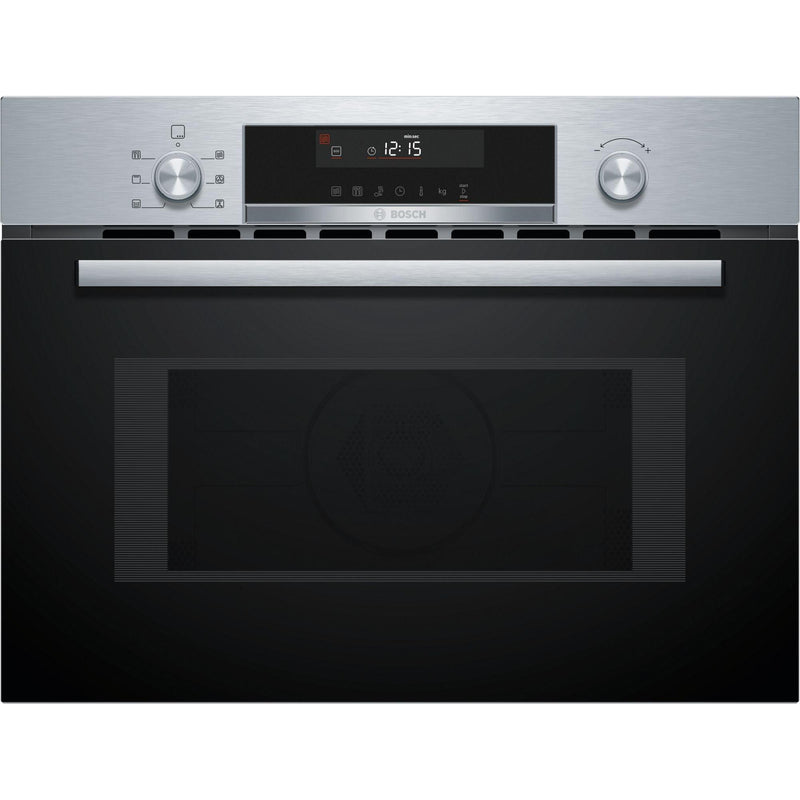 Bosch CMA585GS1 - Serie 6 - Inbouwmagnetron met heteluchtfunctie - 60x45 cm - Inox