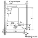 Bosch DFS067K51 - Serie 8 - Telescopische dampkap - 60 cm - Inox